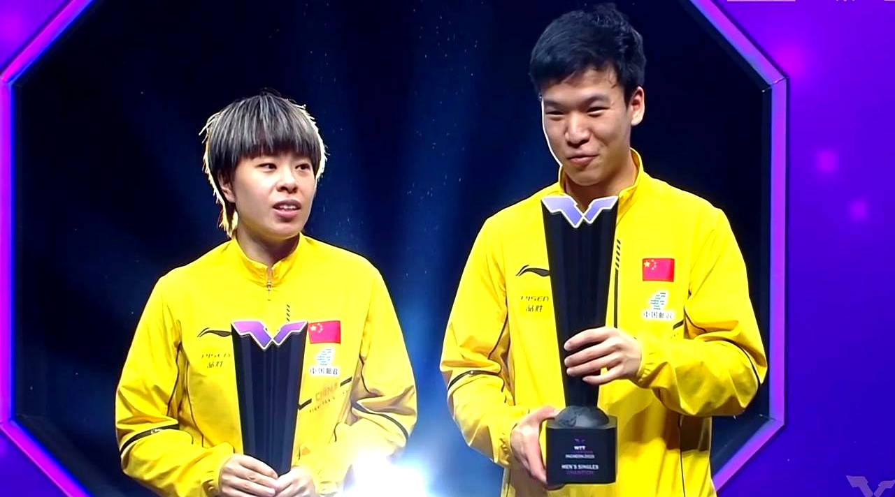 包含日本乒乓球队力克中国乒乓球队，奥恰洛夫统治全场的词条