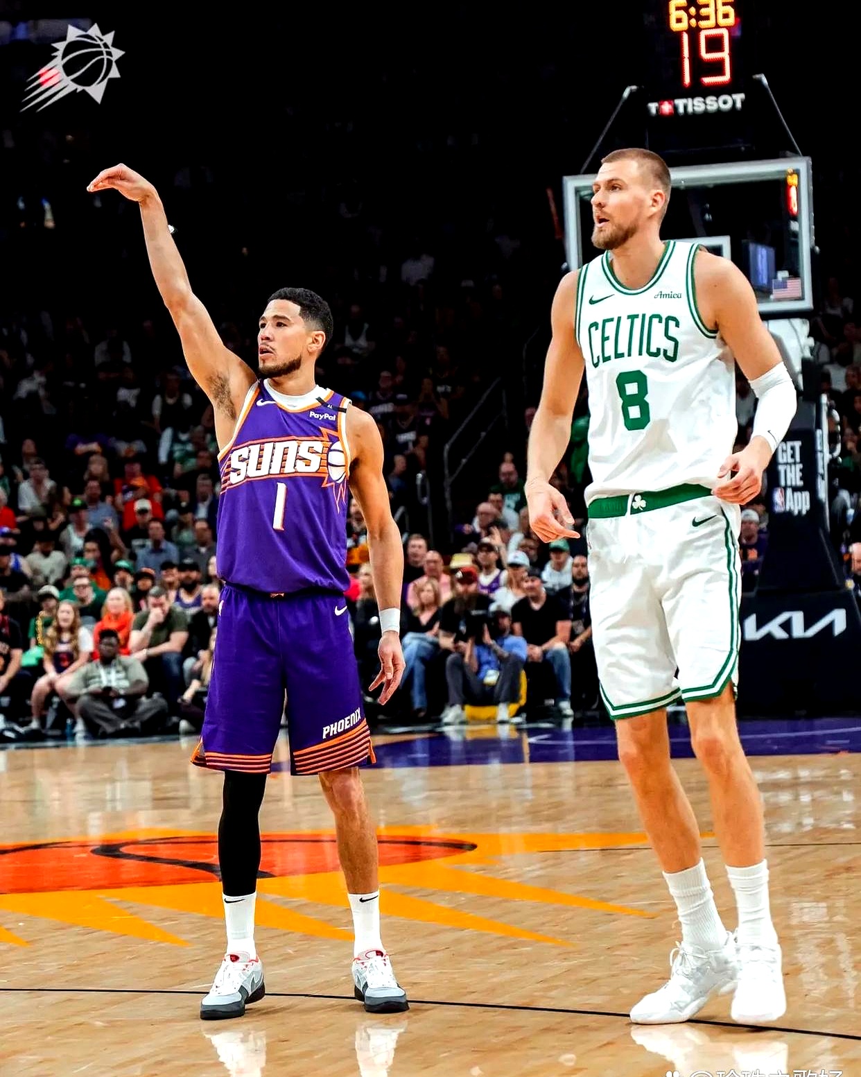 开云sport-凯尔特人B队碾压德国男篮，布克送出助攻